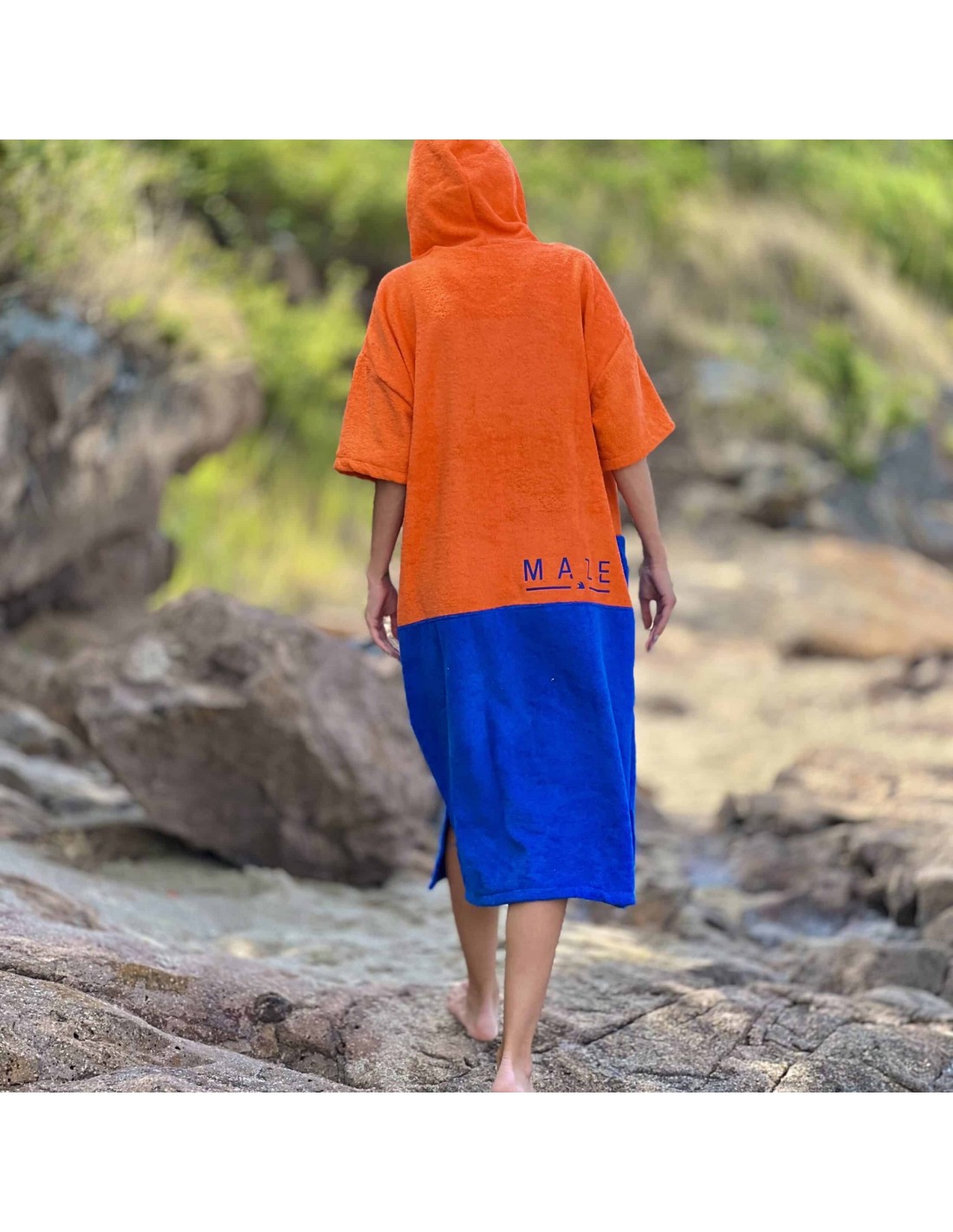 ПОНЧО MAZE BLUE ORANGE